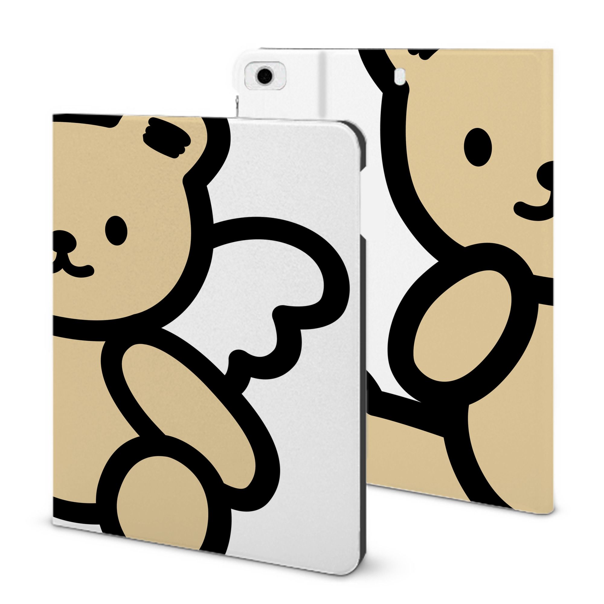 （画像用） Hello Kitty ハローキティ IPad ケース ブック型 PUレザー TPU 耐衝撃 軽量 薄型 ペン収納なし 全面保護 IPad 各モデル対応